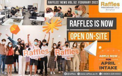 Raffles’ News Vol.52 February 2022