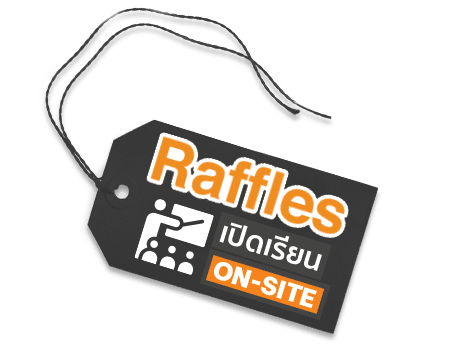 Raffles is now open onsite tag thai