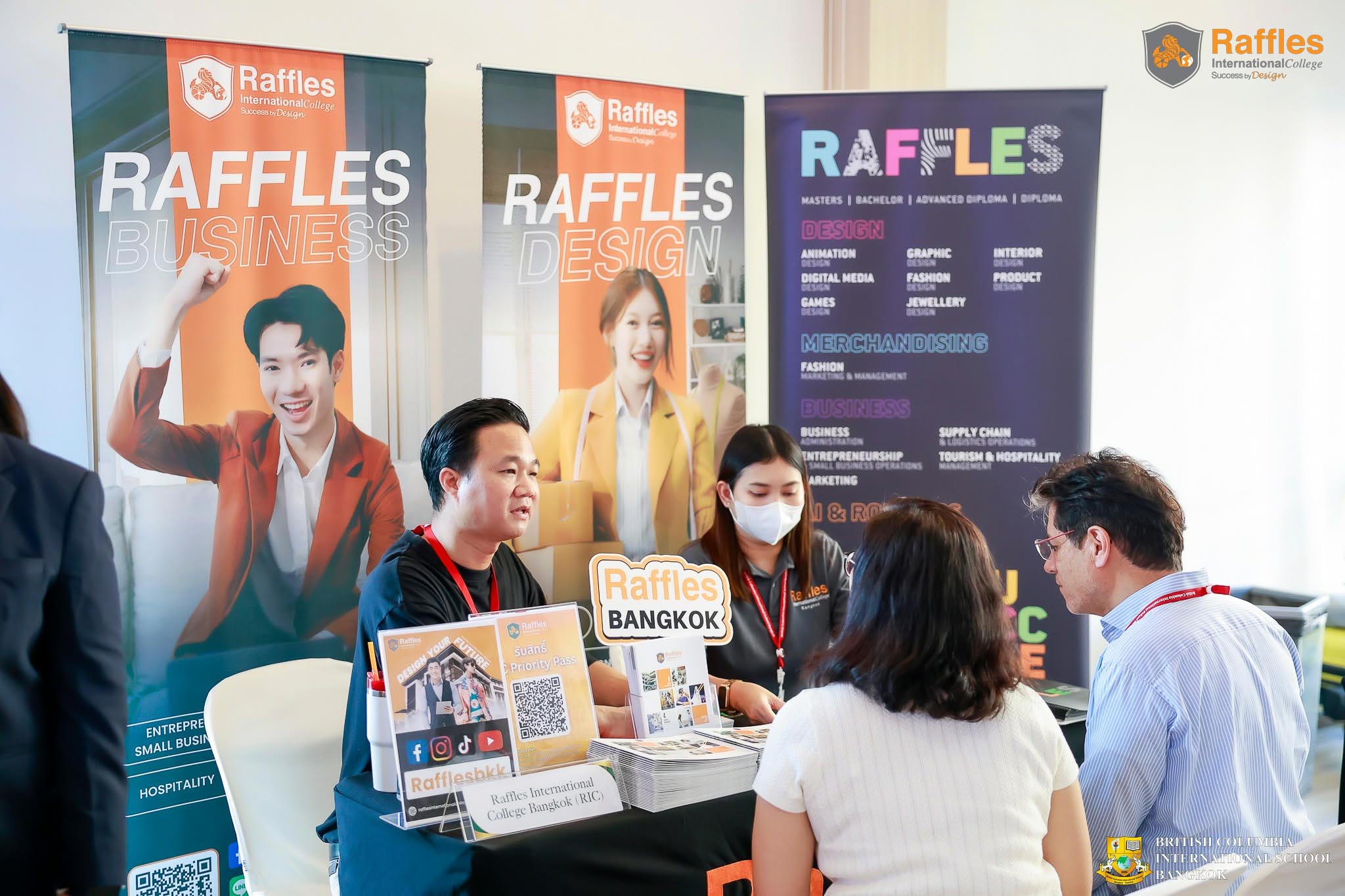Raffles Inspired Students at Thai University Fair 2026