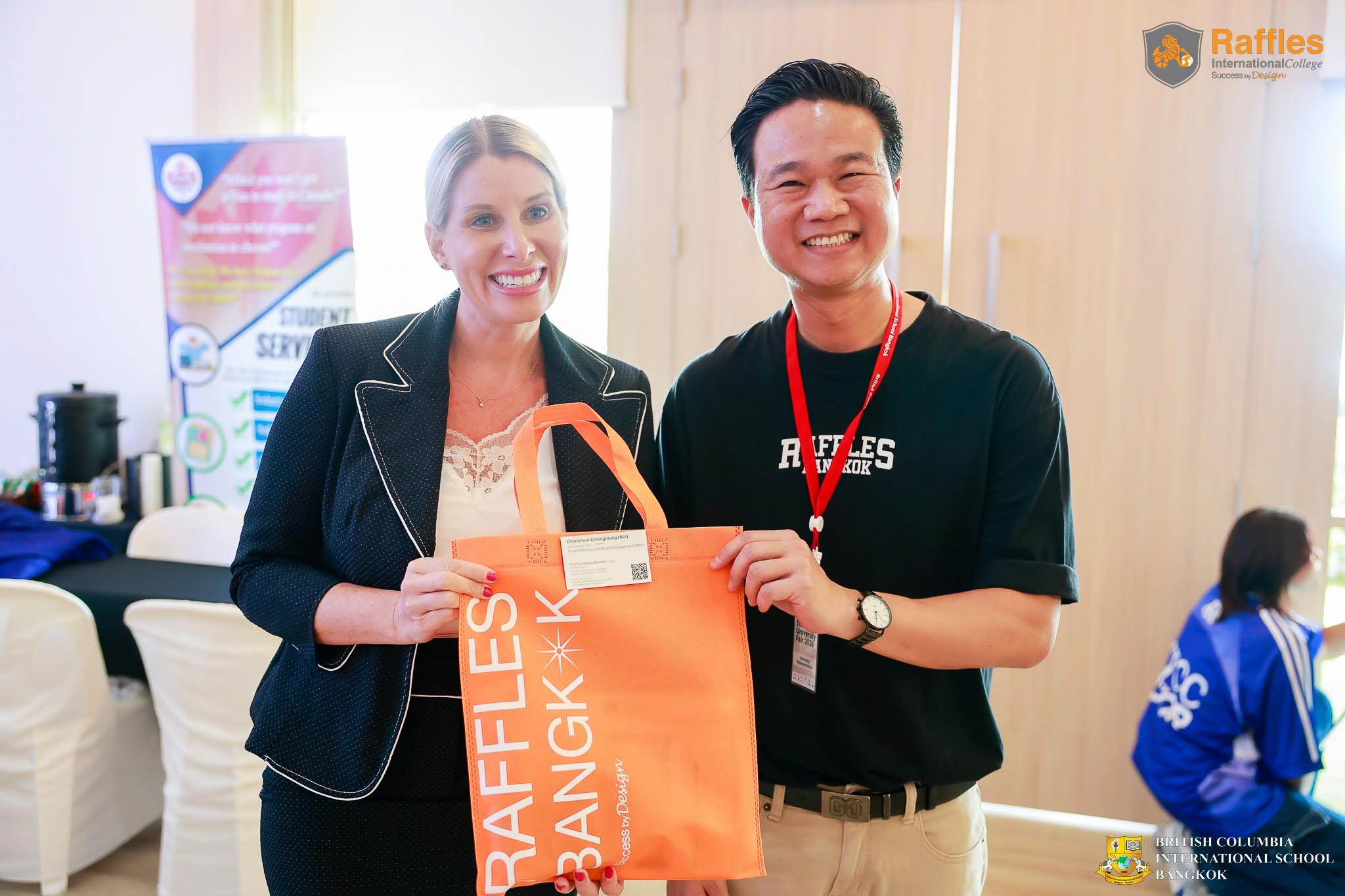 Raffles Inspired Students at Thai University Fair 2026