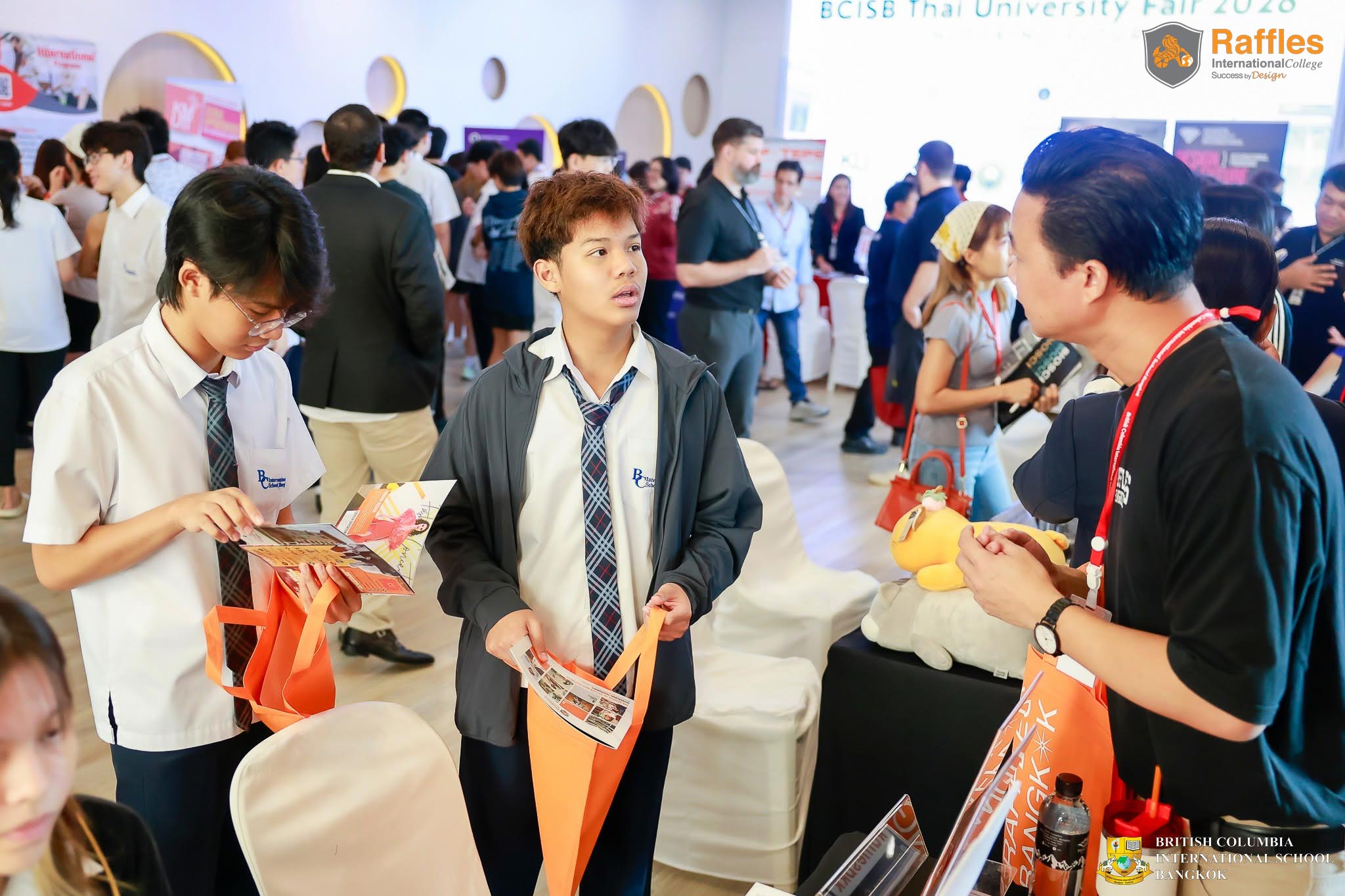 Raffles Inspired Students at Thai University Fair 2026